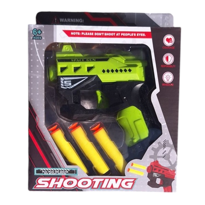 Sponge Bullet Gun, Vision XXI, zöld