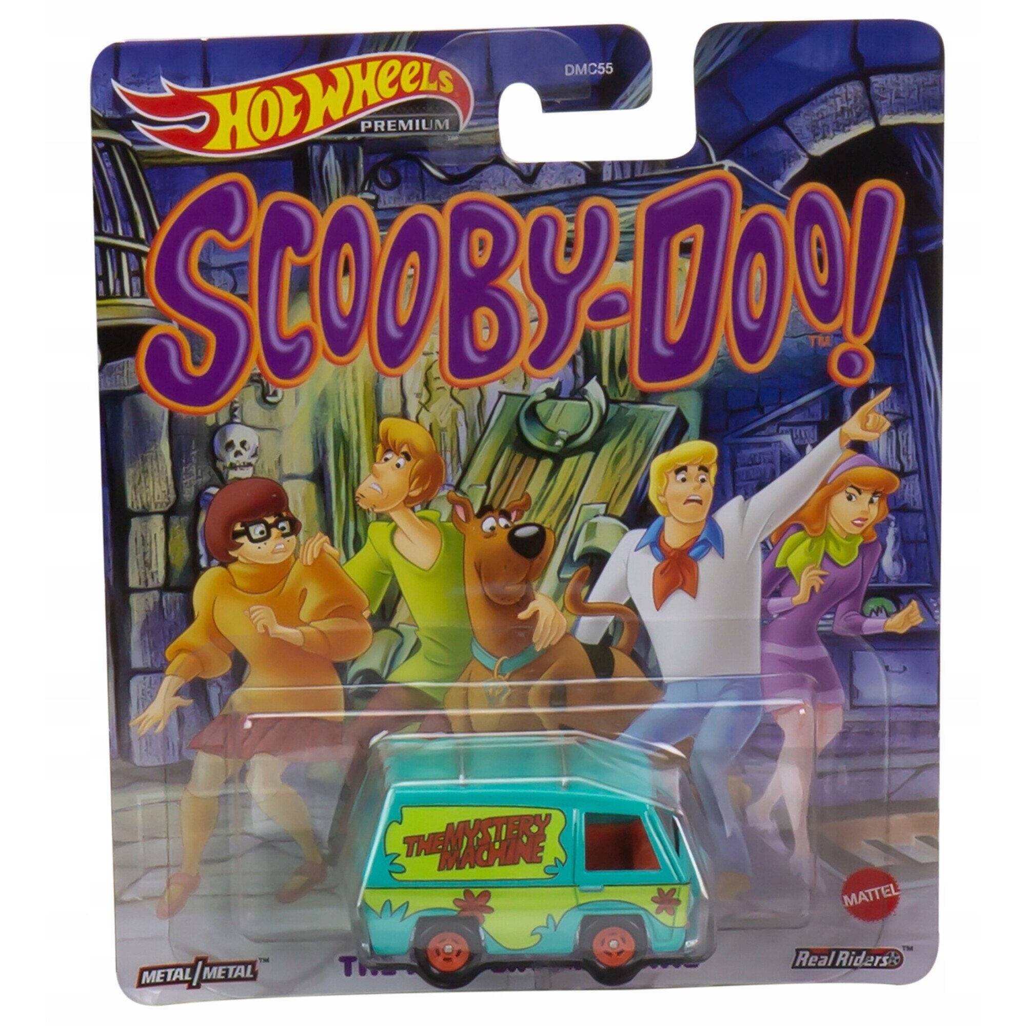 Masinuta metalica Hot Wheels Premium, Scooby Doo The Mystery