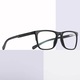 Ochelari de vedere pentru barbati, Stylion, cu filtru Blue Light, antireflex, set complet accesorii, negru+gri, 13.4x4.5cm