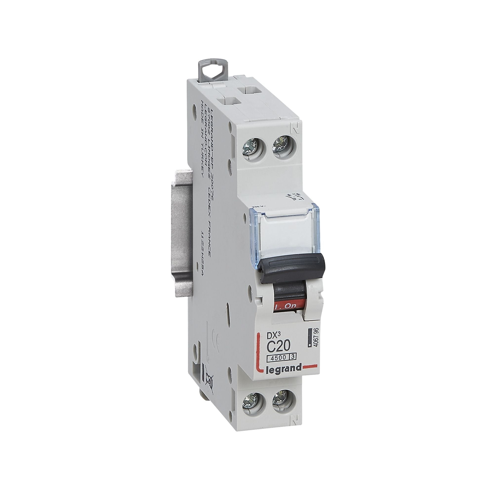 Disjunctor Disjunctor Legrand DX3, 1P+NR, 20 A, curba C, 4.5 KA - eMAG.ro