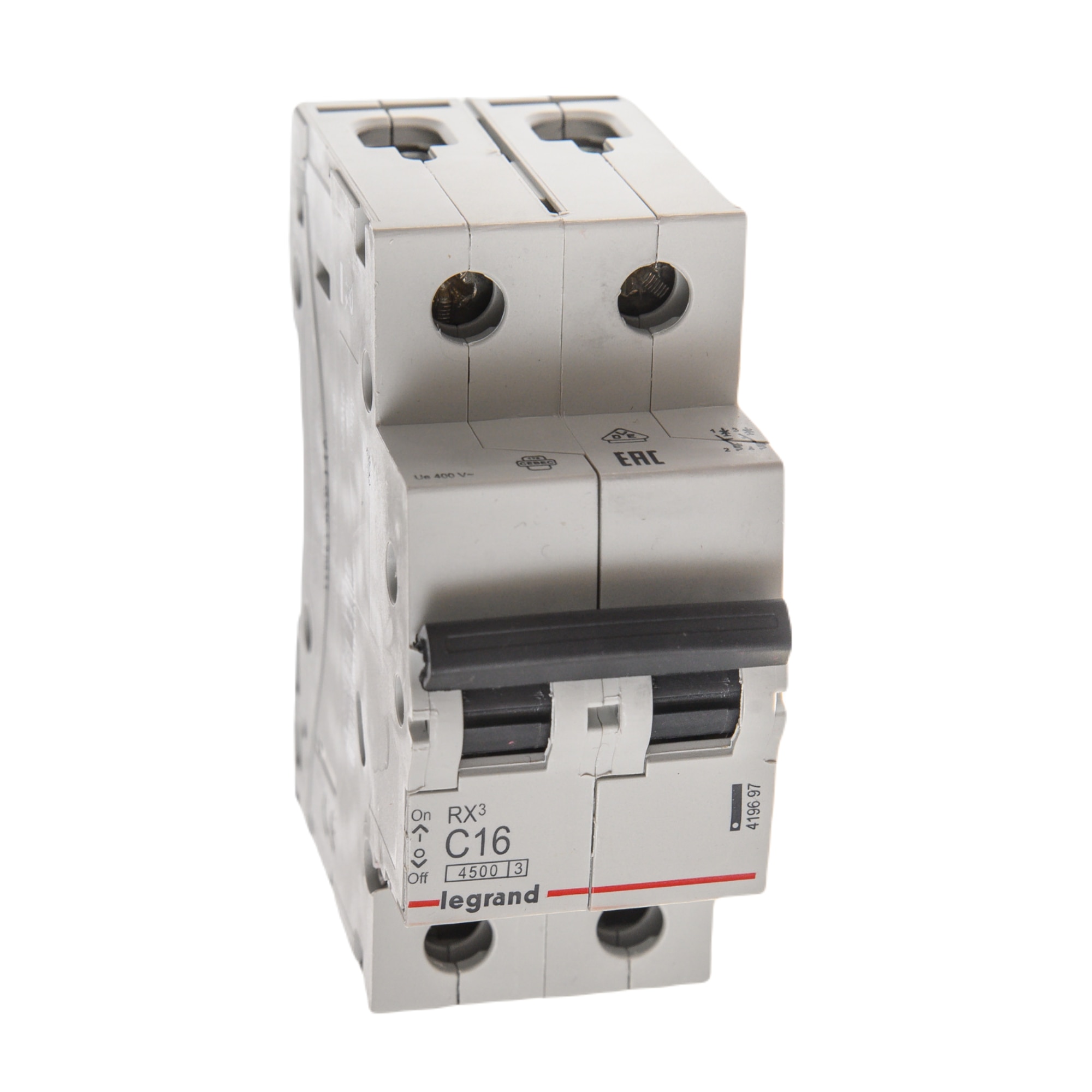 Disjunctor Disjunctor Legrand RX3, bipolar, 16 A, curba C, 4.5 KA - eMAG.ro