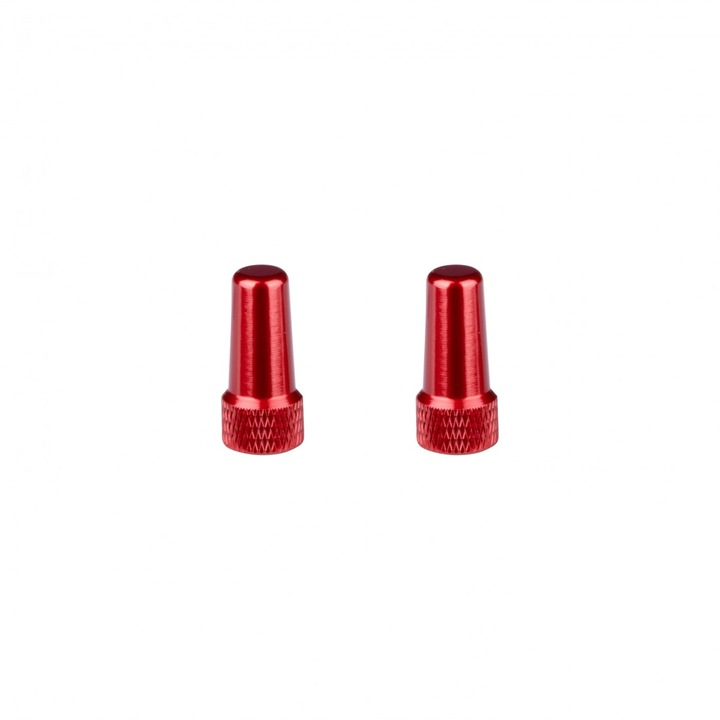 Set capace Force pentru valve tubeless presta, Rosii