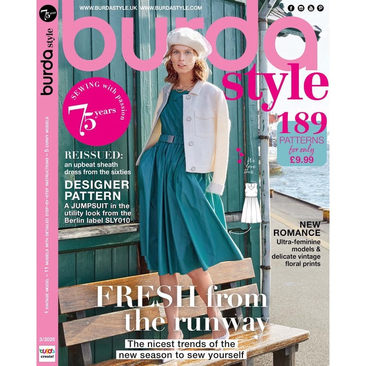Revista Burda Style Martie 2025, 3/2025, editura Burda