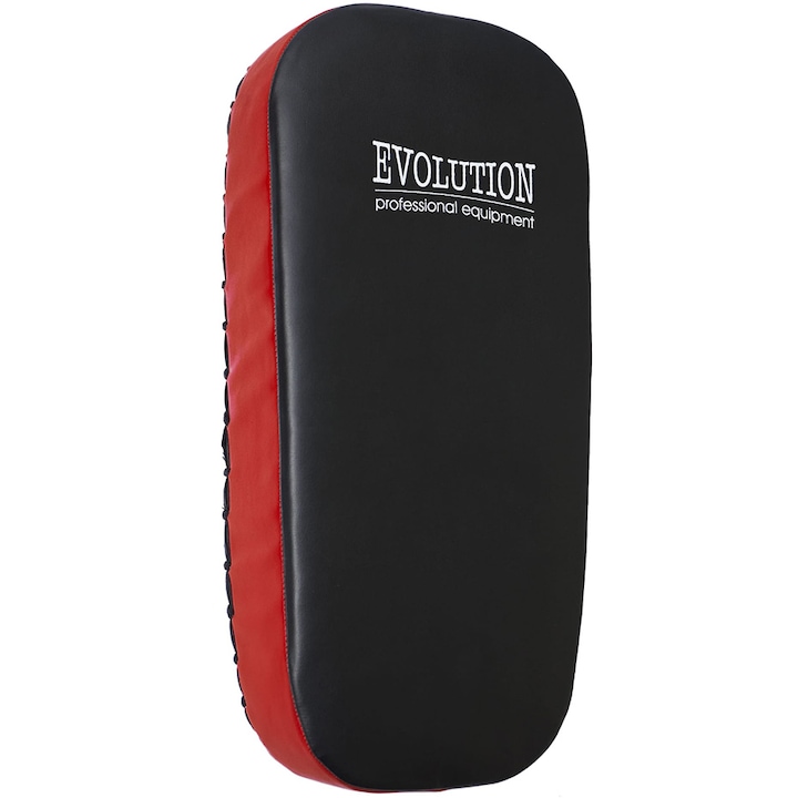 Тренировъчен щит Evolution, 42x20 см, черно-червен, синтетичен PU материал
