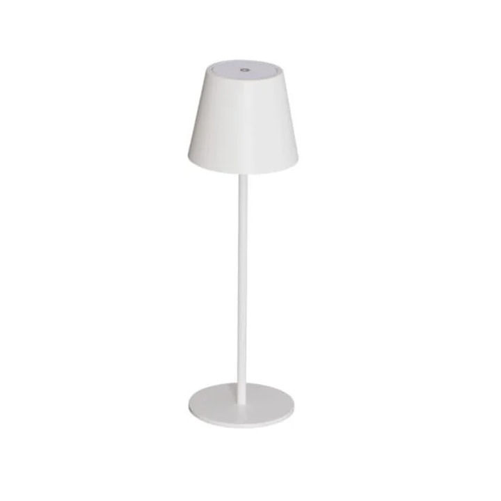 Kanlux LED lámpa, fehér, fém, 1,2 W, 37 cm, IP54, USB töltés