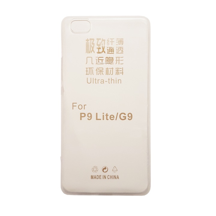 Кейс за Huawei P9 Lite, G9, ultra slim Transparent