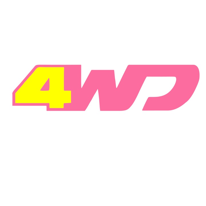 Sticker Duster 4wd, roz