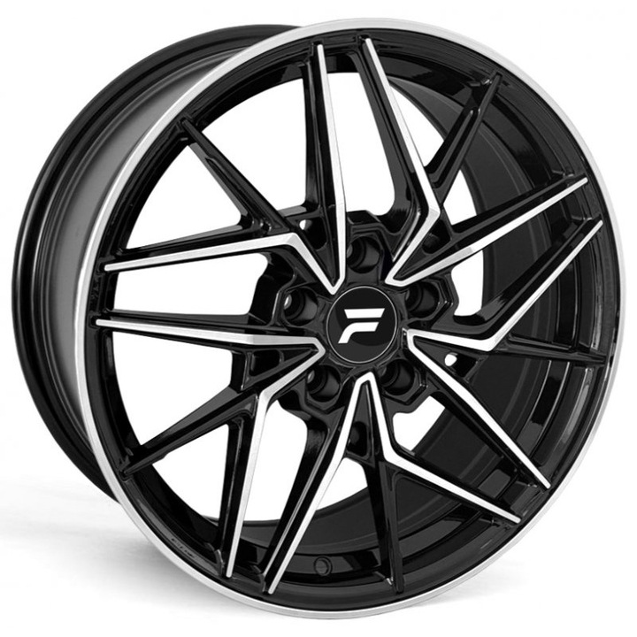 Janta aliaj Flowtec NEXUS black polish 7.5x17 5x112 et40