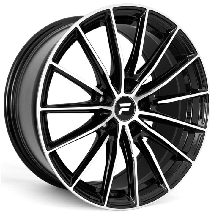 Janta aliaj Flowtec PULSE black polish 8x18 5x112 et35