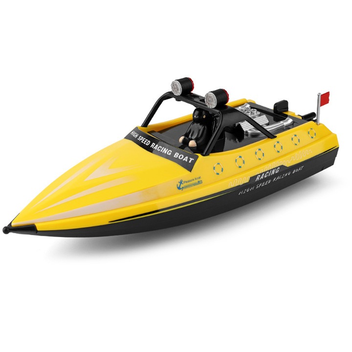 WL917 cu telecomanda, barca cu jet la scara mare, barca competitiva, model electric RC, incarcare, jucarie pentru baieti