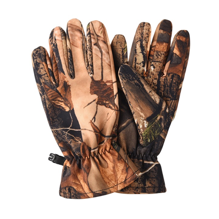 Manusi sport Enforose, vizálló, meleg, dzsungel terepmintás, síeléshez és vadászathoz