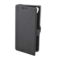Husa Huawei Ascend Y3 II, piele eco, pocket book, negru