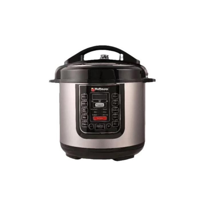 Мултикукър Hoffmans HM-716, 6.5L, 1000W, сребрист/черен, многофункционален