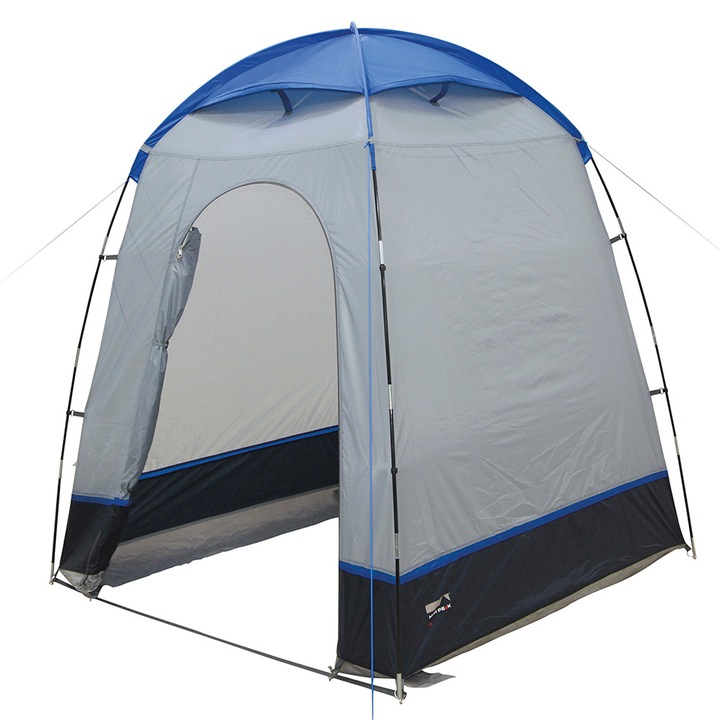 High Peak Lido sátor, 165x165x200cm, szürke-kék, vízálló 1000mm