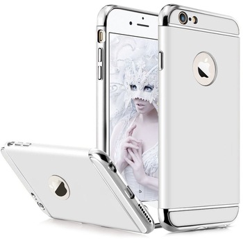 Husa telefon Iphone 6/6S Plus ofera protectie 3in1 Ultrasubtire - Silver Husa telefon Iphone 6/6S Plus ofera protectie 3in1 Ultrasubtire - Silver