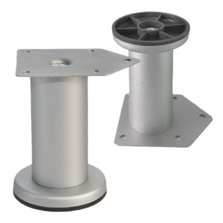 Picior Mobilier Reglabil D42 H150 Aluminiu