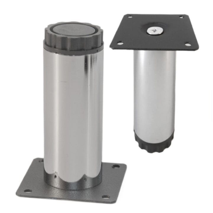 Picior Mobilier Reglabil D38 H100 Crom