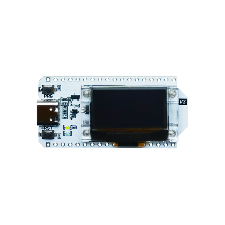 Комплект WiFi 32 V3, Heltec, ESP32-S3FN8, OLED 0.96", Bluetooth 5, Type-C USB, 50.2x25.5x10.2mm