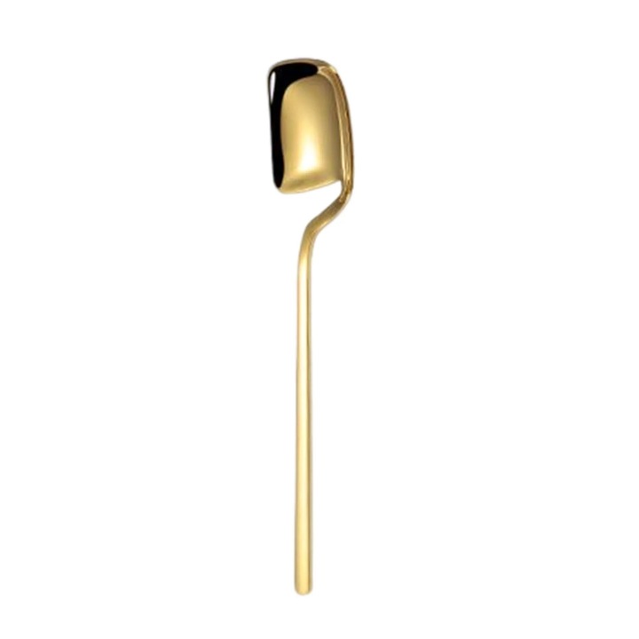 Set de 12 linguri din inox, 14.5cm, argintii, pentru ceai, cafea, condimente, utilizare zilnica
