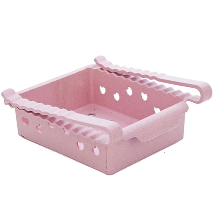 Raft de depozitare pentru frigider, multicolor, 17x15.5x7cm, set 1 bucata