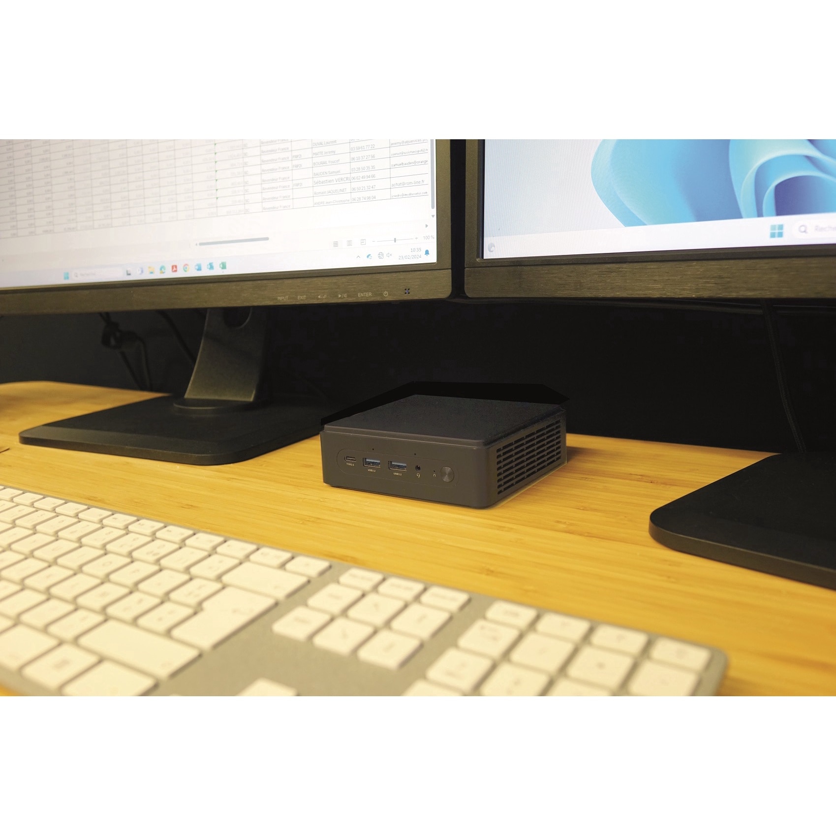 Mini PC Telefunken NUC, Intel® i3-1215U, 24x7 Operatiune, 256GB