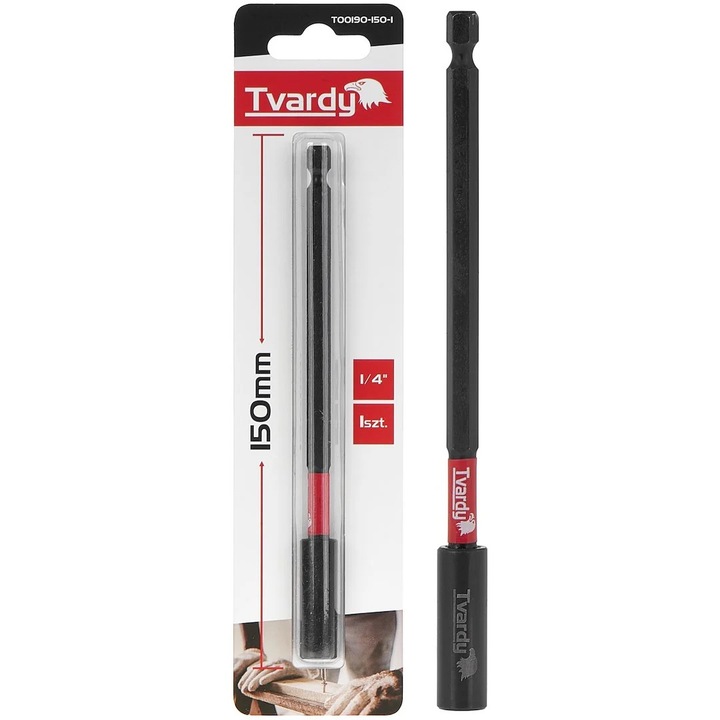 Bit magnetic de impact 1 / 4", 150 mm, Tvardy T00190-150-1