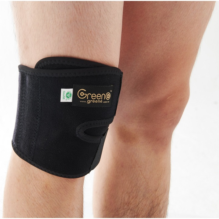 Suport Bioactiv tip Genunchiera Rejuvinova GreenE, 50 cm, Reglabil, Suport Articular si Confort