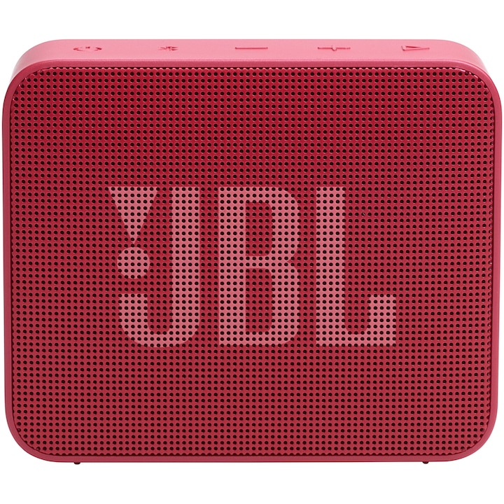 Портативен високоговорител JBL Go Essential 2, Bluetooth, IP67, 5 часа живот на батерията, Червен