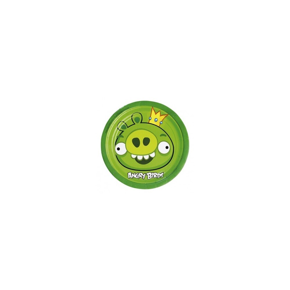 Farfurii Angry Birds 18 cm, Riethmueller, 8 buc