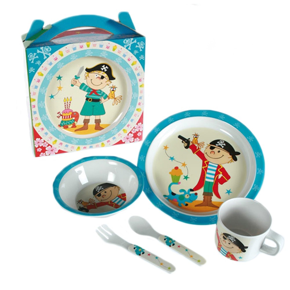 Set vesela melamina Pirati, Radar, 1 buc