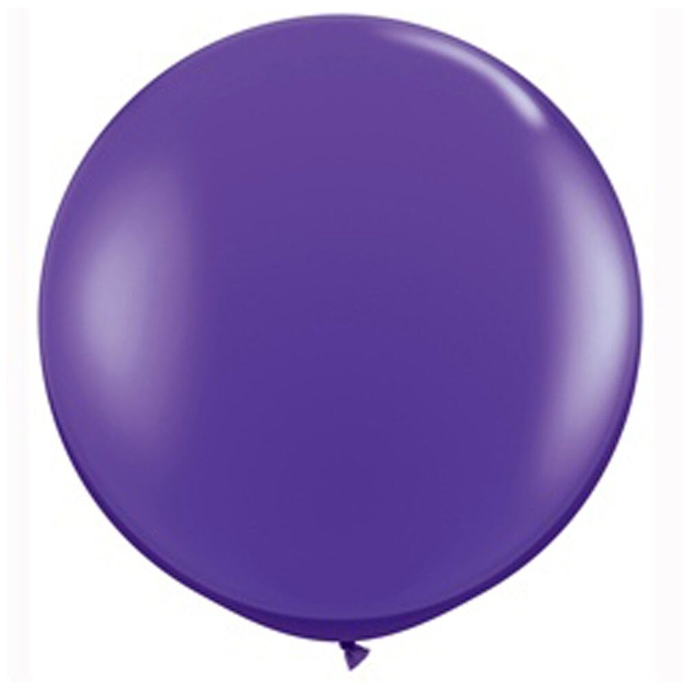 Balon latex mare Jumbo violet 80 cm, Radar, 1 buc