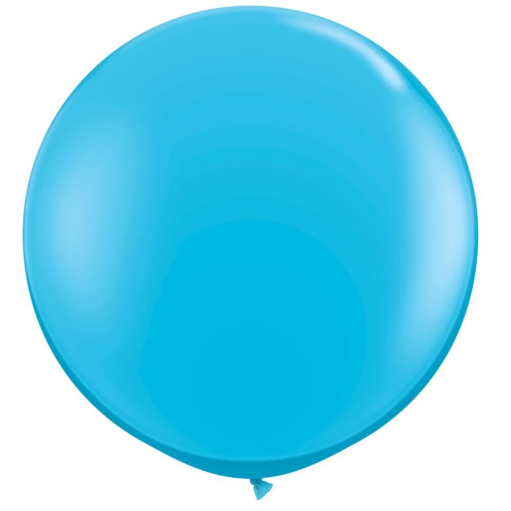 Balon latex mare Jumbo bleu 90 cm, Radar, 1 buc