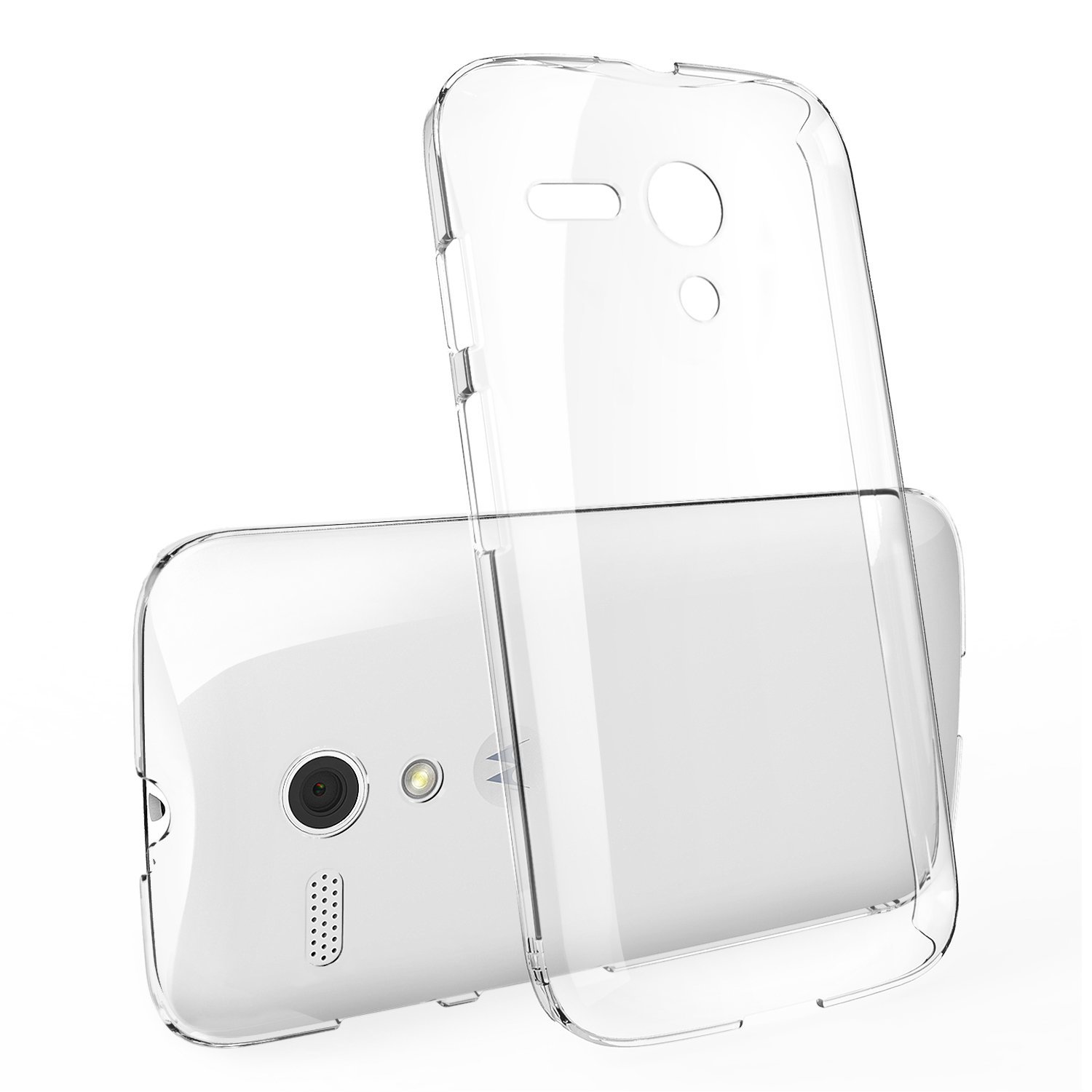 Ringke SLIM Moto G 1st Gen CRYSTAL TRANSPARENT+BONUS Ringke Invisible Defender Screen Protector