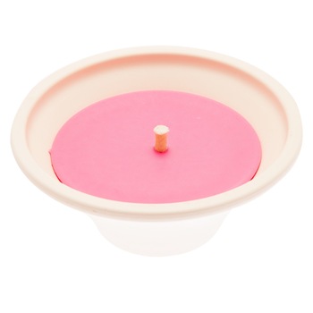 Lumanare cu suport ceramic Vollmar, Fuchsia Lumanare cu suport ceramic Vollmar, Fuchsia