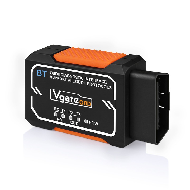 Мини VGATE OBD2 II Bluetooth Автоматичен Тестер за Откриване на Неизправности