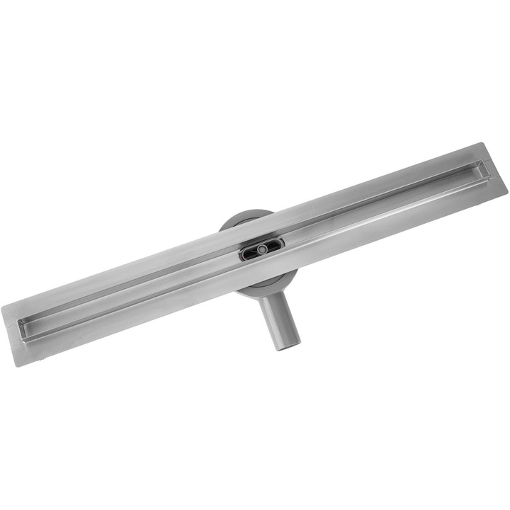 Rea Neox Slim Pro Shower Drain Matt Nickel, Въртящ се сифон, Неръждаема стомана, 70 cm