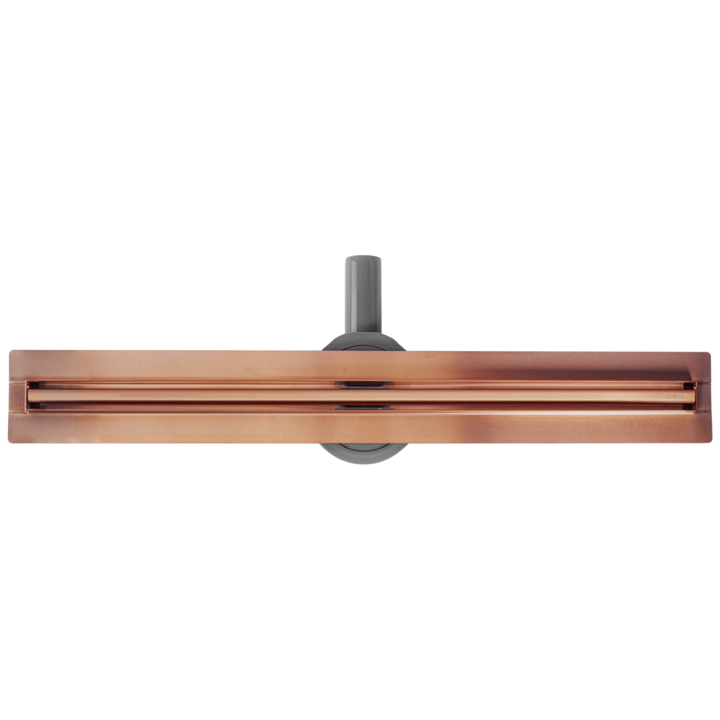 Сифон за душ Rea Neox Slim Pro, Въртящ се сифон, Неръждаема стомана, Матово меден, 90 cm