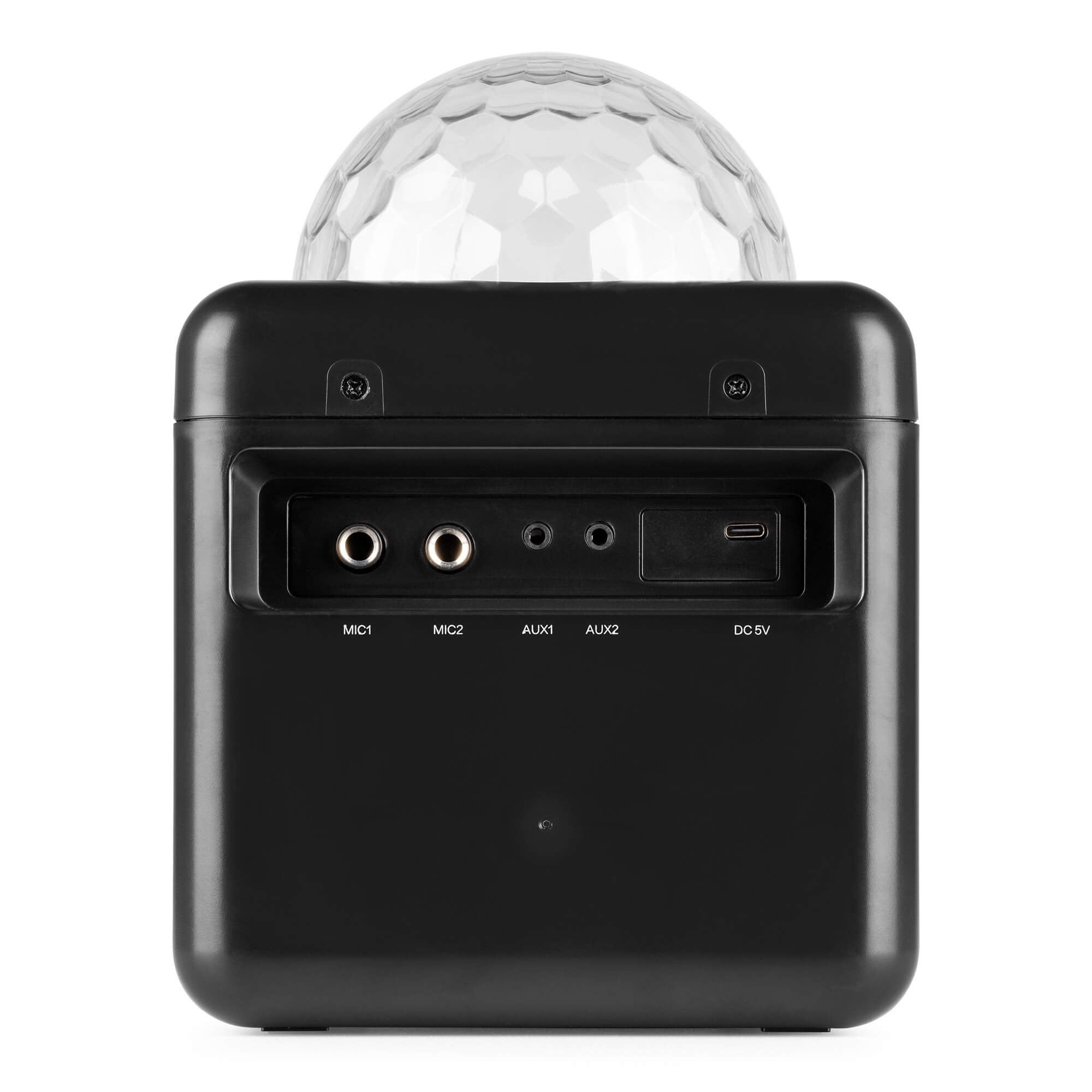 Difuzor Karaoke Fenton KAR15B, 2 microfoane, negru, 15W