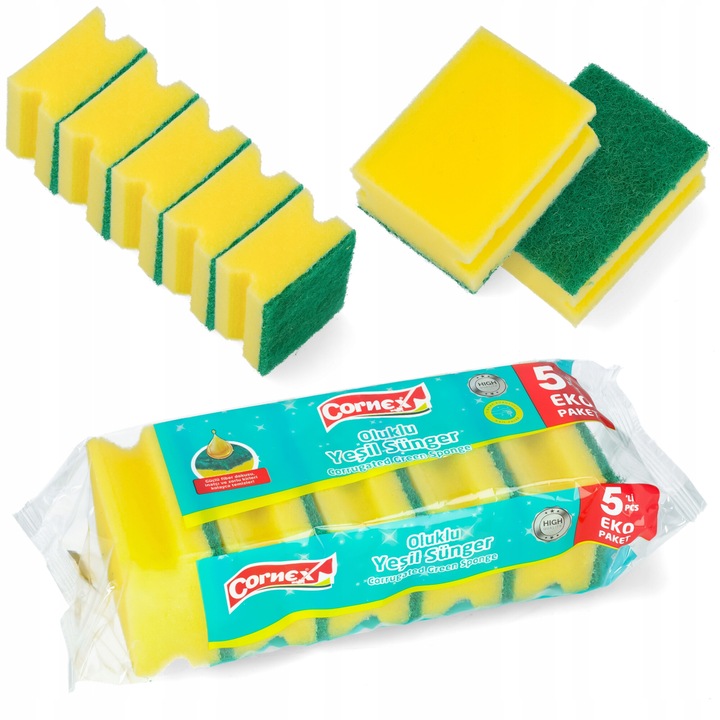 Set de 5 bureti de spalat vase