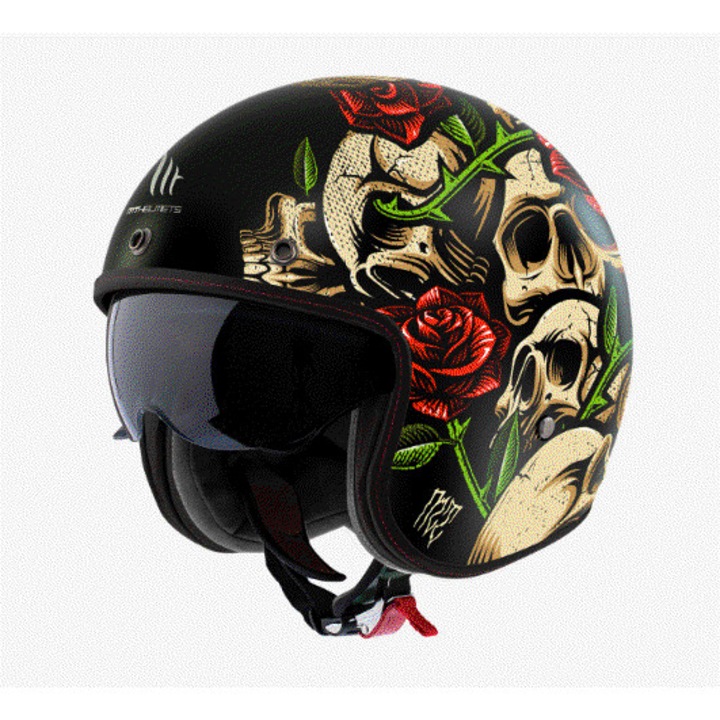 Robogó sisak MT LE MANS 2 S SV BREAKOUT B9, XS