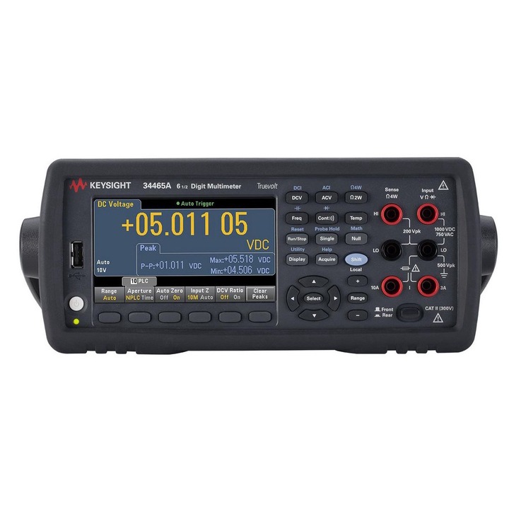 Multimetru de banc, KEYSIGHT, 34465A, 100mV-1kV, 1µA-3A