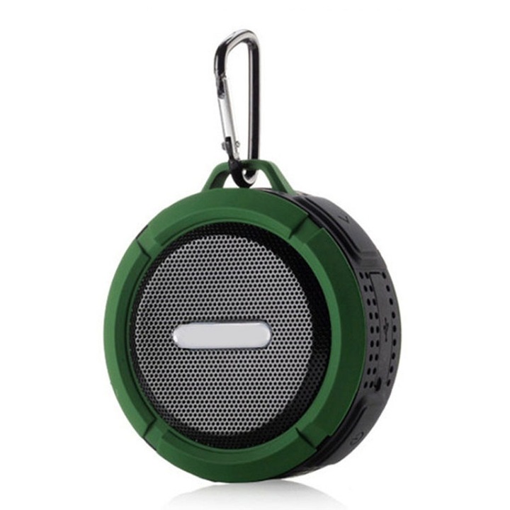 Boxa portabila Bluetooth, M13, Subwoofer TWS, Bluetooth 50, Difuzor inteligent, rosu