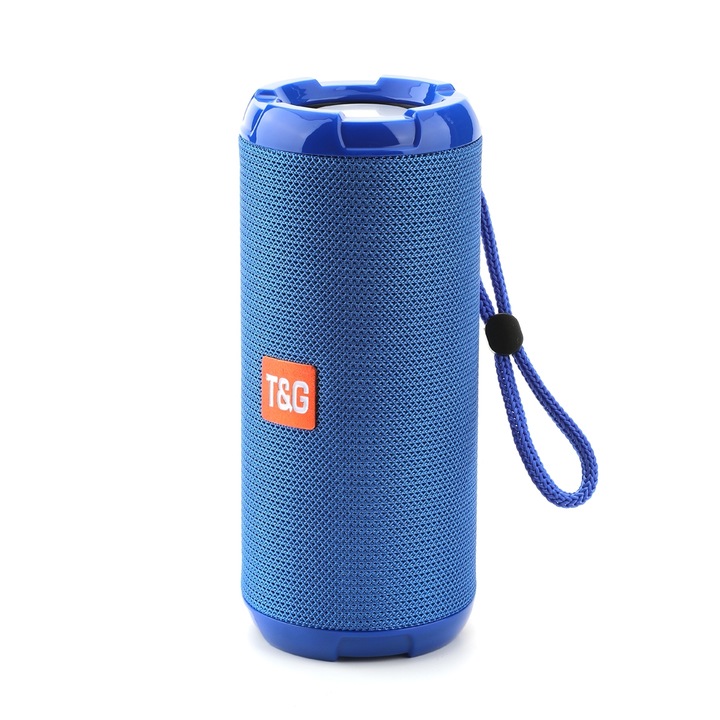 Boxa portabila rezistenta la apa BTS-09, Bluetooth 4.0, LED, Radio FM, 4-5h Autonomie, Verde