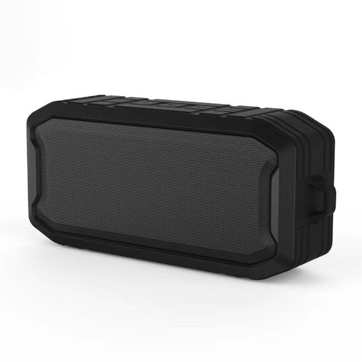 Boxa portabila wireless, mini, T&G TG-422, Bluetooth 5.3, IPX6, TWS, Lumini RGB, 3h Autonomie, Albastru