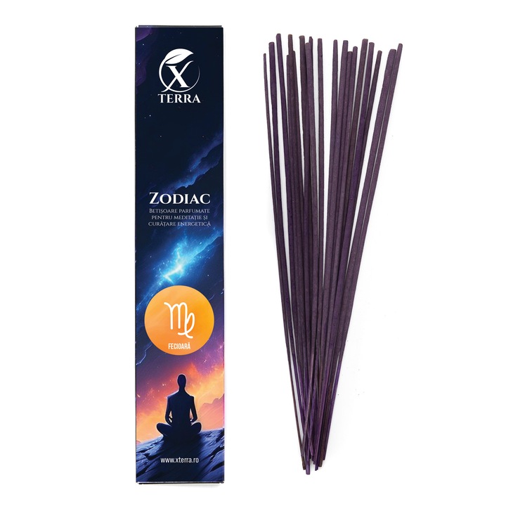 20 db-os illatos pálcika készlet, XTERRA, ibolya, Szűz csillagjegy