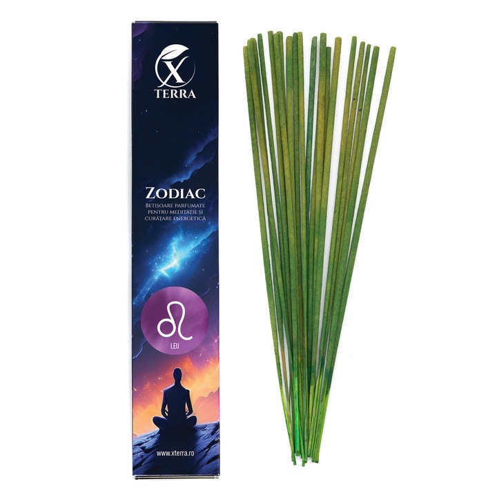 20 db-os illatos pálcika készlet, XTERRA, indiai bazsalikom, Oroszlán csillagjegy