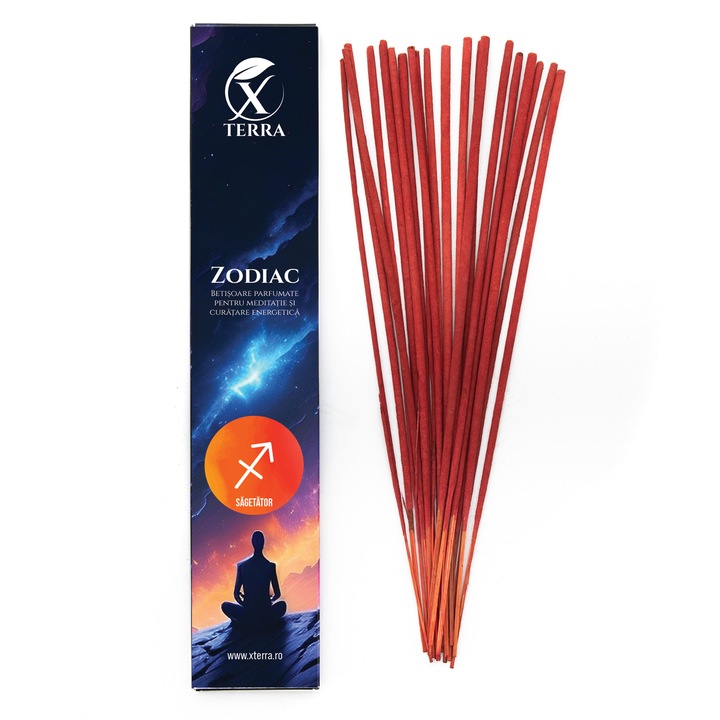 20 db illatos pálcika készlet, XTERRA, jázmin, Nyilas csillagjegy