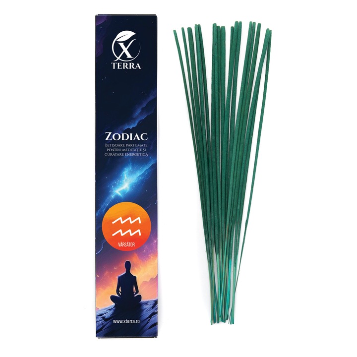 20 db-os illatos pálcika készlet, XTERRA, Nag Champa, Vízöntő csillagjegy