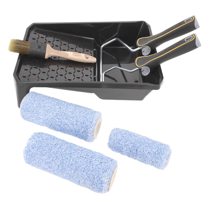 Hardy Select Micromix festőkészlet - kis tálca, ecset, 3 henger