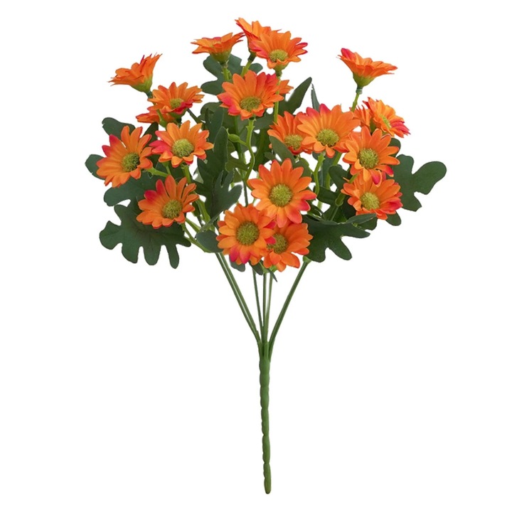 Buchet artificial de flori, roz, 30cm, set de flori decorative multicolore